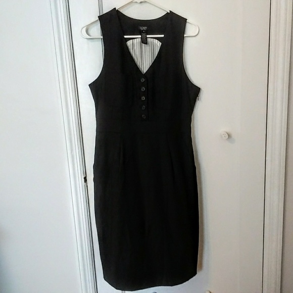J. Crew Dresses & Skirts - J. Crew Super 120's Tailored Wool Midi Dress